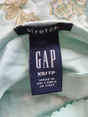 Vorschaubild 4 von Damen Bustier Top Gr. 34 Blau Paisley Muster Casual Bohemian