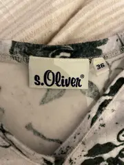 Vorschaubild 3 von Damen Langarmshirt Blumenmuster Mehrfarbig Gr. 36/S