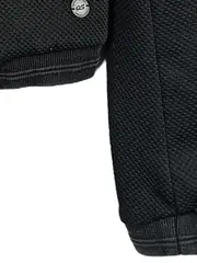 Vorschaubild 2 von Damen Sweatjacke Schwarz Gr. 34/XS Casual