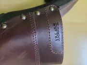 Vorschaubild 3 von Damen Slipper Clogs Leder Braun Gr. 38