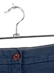 Vorschaubild 2 von Damen Bleistiftrock Blau Baumwolle Gr. 42 Freizeit Midirock