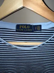 Vorschaubild 4 von Herren T-Shirt gestreift Blau Gr. S Preppy