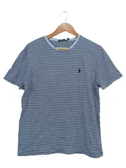 Vorschaubild 1 von Herren T-Shirt gestreift Blau Gr. S Preppy