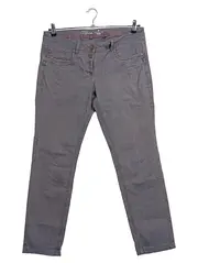 Vorschaubild 1 von Damen Jeans Tapered Fit Relaxed Grau Größe 40 Casual