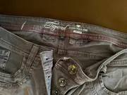 Vorschaubild 4 von Damen Jeans Tapered Fit Relaxed Grau Größe 40 Casual