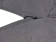 Vorschaubild 3 von Damen Jeans Tapered Fit Relaxed Grau Größe 40 Casual