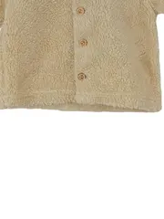 Vorschaubild 3 von Baby Fleecejacke Kinder Gr. 68 Beige Basic Langarm