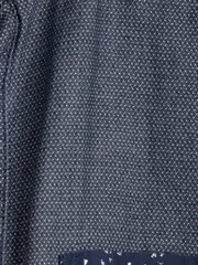 Vorschaubild 6 von Herren Freizeithemd Blau Gr. M Casual Baumwolle