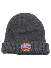 Vorschaubild 1 von Beanie Mütze Grau Strickmütze Waffle Knit Logo Streetwear