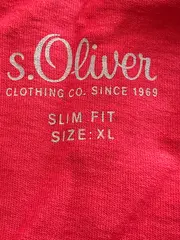 Vorschaubild 4 von Herren T-Shirt Rot XL Casual Baumwolle