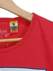 Vorschaubild 5 von Herren T-Shirt Rot XL Casual Baumwolle