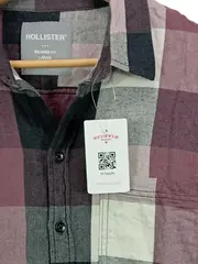 Vorschaubild 3 von Herren Karo Freizeithemd Langarm Baumwolle Mehrfarbig L