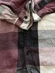 Vorschaubild 5 von Herren Karo Freizeithemd Langarm Baumwolle Mehrfarbig L