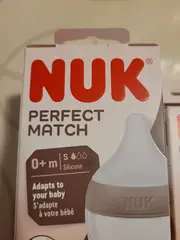 Vorschaubild 2 von Perfect Match Nuckelflaschen Set 150ml Babyflasche 0+m Silikon Weiß
