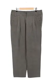 Vorschaubild 1 von Damen Stoffhose Gr. 38 M Grau Business Elegant Viskose Hose