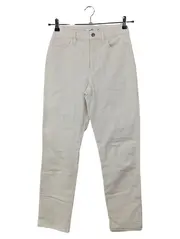 Vorschaubild 1 von Damen Cordhose Weiß W26/34/XS Casual High-Rise Hose