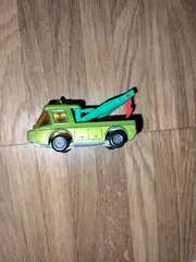 Vorschaubild 2 von Abschleppwagen No. 74 THE HOE Grün Spielzeugauto Metall