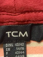 Vorschaubild 5 von TCM Damen Pullover Hoodie gestreift Mehrfarbig Gr. 40/42 Casual Baumwolle