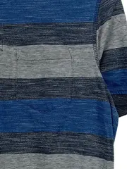 Vorschaubild 4 von CANDA Herren Poloshirt gestreift Gr. S Casual Mehrfarbig Kurzarm