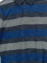 Vorschaubild 2 von CANDA Herren Poloshirt gestreift Gr. S Casual Mehrfarbig Kurzarm