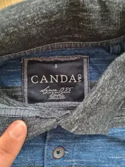 Vorschaubild 6 von CANDA Herren Poloshirt gestreift Gr. S Casual Mehrfarbig Kurzarm