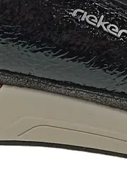 Vorschaubild 5 von Damen Sneaker Low Gr. 40 Lila Schnürung Reißverschluss