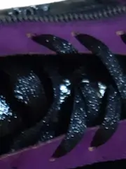 Vorschaubild 7 von Damen Sneaker Low Gr. 40 Lila Schnürung Reißverschluss