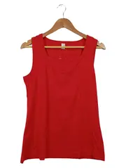 Vorschaubild 1 von Damen Top Shirt Rot Gr. 42/XL Casual Baumwolle