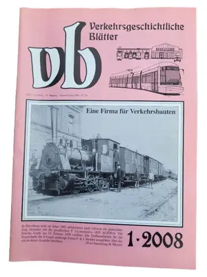 VERKEHRSGESCHICHTLICHE BLÄTTER Zeitschrift