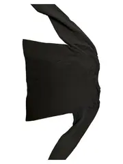 Vorschaubild 2 von Damen Langarmshirt Gr. 38/M Schwarz Casual