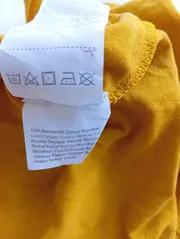 Vorschaubild 5 von Kinder Langarmshirt Gr. 116/122 Gelb Casual mit Eisbär Motiv