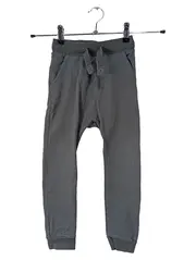 Vorschaubild 1 von Kinder Jogginghose Gr. 110 Grau Baumwolle Freizeit Sportlich Casual