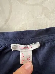 Vorschaubild 3 von Damen T-Shirt 40/L Blau Casual Wassermelone Pailletten Aufdruck