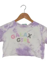 Vorschaubild 2 von Mädchen T-Shirt Galaxy Girl Gr. S Batik Lila