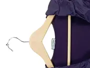 Vorschaubild 2 von Damen Sweatjacke Gr. 40/L Lila Casual Strukturmuster