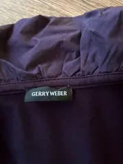 Vorschaubild 4 von Damen Sweatjacke Gr. 40/L Lila Casual Strukturmuster