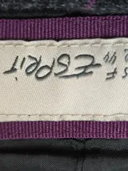 Vorschaubild 5 von Damen Businesskleid Gr. 42/XL Grau Kariert Wolle Viskose Elegant