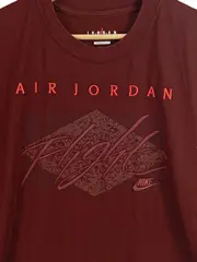 Vorschaubild 2 von Jordan Air Damen Cropped T-Shirt Logo Print Rot L