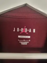 Vorschaubild 5 von Jordan Air Damen Cropped T-Shirt Logo Print Rot L