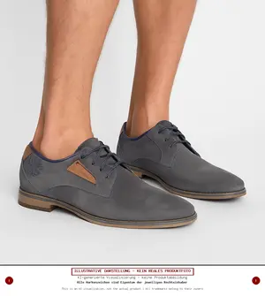 BUGATTI Schnürschuhe