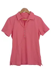 Vorschaubild 1 von Damen Poloshirt Pink Gr. S Kurzarm Casual