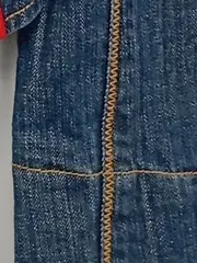 Vorschaubild 7 von EDC Jeansjacke Damen Jacke Gr. 34/XS Blau Casual Reißverschluss