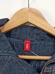 Vorschaubild 8 von EDC Jeansjacke Damen Jacke Gr. 34/XS Blau Casual Reißverschluss