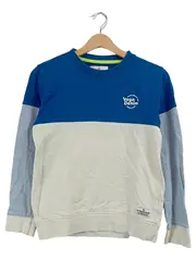 Vorschaubild 1 von Sweatshirt Jungen Gr. 152 Blau Weiß Colorblock Vngn Denim