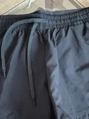 Vorschaubild 5 von Herren Sport Shorts Gr. 52/XL Schwarz Polyester Strukturmuster