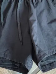 Vorschaubild 4 von Herren Sport Shorts Gr. 52/XL Schwarz Polyester Strukturmuster