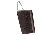 Vorschaubild 2 von Damen Clutch Elegant Grau Kunstleder Tierdruck Abendtasche Metallic-Look