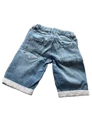 Vorschaubild 2 von Jeans Shorts Mädchen Gr. 146 Blau Bermuda Denim