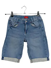 Vorschaubild 1 von Jeans Shorts Mädchen Gr. 146 Blau Bermuda Denim