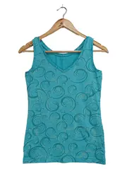 Vorschaubild 1 von Damen Sport Shirt Gr. 36/S Blau Tanktop Fitness Laufshirt